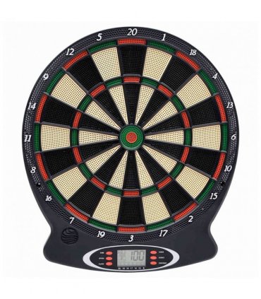 vidaXL Electric Dartboard with Darts Black Polypropylene