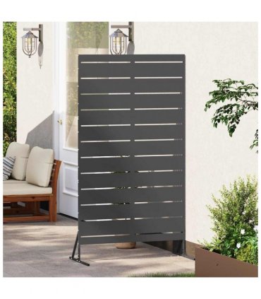 vidaXL Privacy Screen 100 x 50 x 180 cm Steel Black