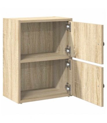 vidaXL Bookcase Sonoma Oak 40x24x52 cm Engineered Wood