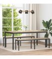 vidaXL Bench Sonoma 160 x 35 x 45 cm Engineered Wood