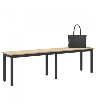 vidaXL Bench Sonoma 160 x 35 x 45 cm Engineered Wood