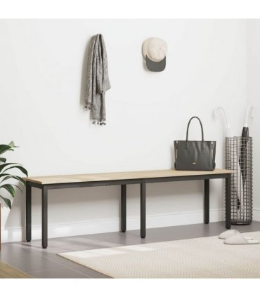 vidaXL Bench Sonoma 160 x 35 x 45 cm Engineered Wood