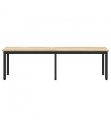 vidaXL Bench Sonoma 160 x 35 x 45 cm Engineered Wood
