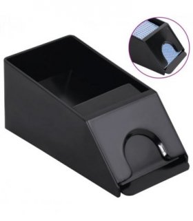 vidaXL Card Shoe Black 2 Decks