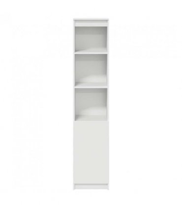 vidaXL Highboard White 37.5x35x180 cm Engineered Wood