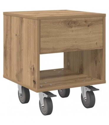 vidaXL Bedside Table 2 pcs Artisan Oak 40.5 x 40 x 48 cm