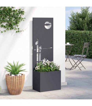 vidaXL Garden Privacy Screen Anthracite 50 x 150 cm Cold-rolled steel