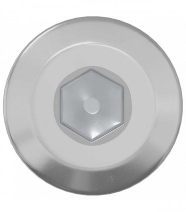 vidaXL Head Lock Screw 2514 pcs Silver Steel