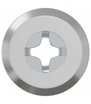 vidaXL Lock Nut 2857 pcs Silver Steel