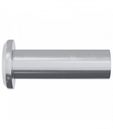 vidaXL Lock Nut 2857 pcs Silver Steel