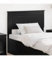 vidaXL Headboard Black Oak Engineered wood