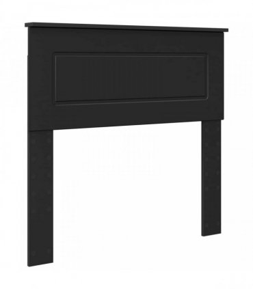 vidaXL Headboard Black Oak Engineered wood