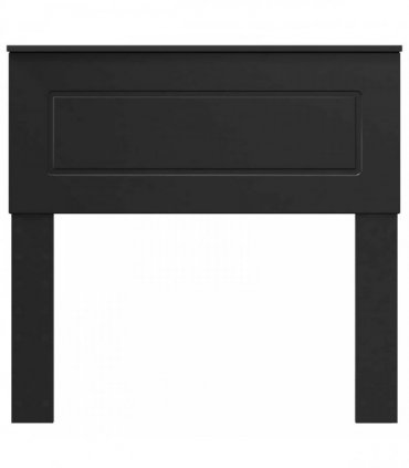 vidaXL Headboard Black Oak Engineered wood