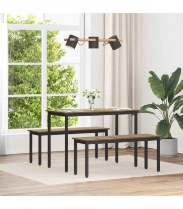vidaXL Bench Artisian Oak 110 x 35 x 45 cm Engineered Wood