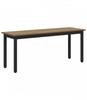 vidaXL Bench Artisian Oak 110 x 35 x 45 cm Engineered Wood