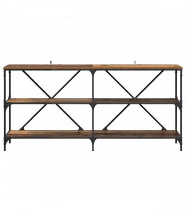 vidaXL Console Table Old Wood 160 x 30 x 75 cm Engineered Wood