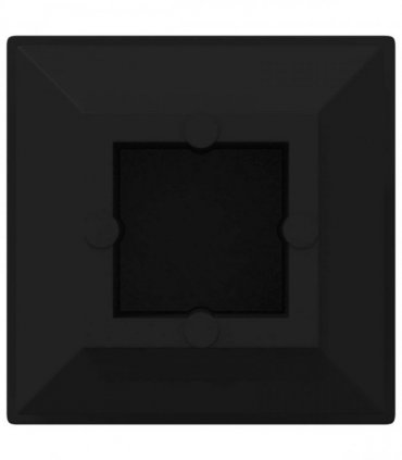 vidaXL End Caps 10909 pcs Black 15 x 15 x 15 mm PP