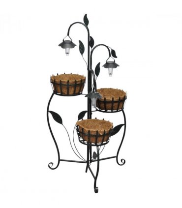 Solar LED Plant Rack