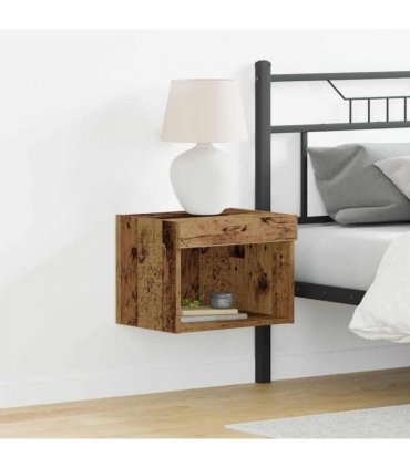 vidaXL TV Cabinet Set 2 pcs Old Wood 40 x 30 x 30 cm Engineered Wood