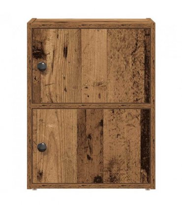vidaXL Bookcase Old Wood 40x24x52 cm Engineered Wood