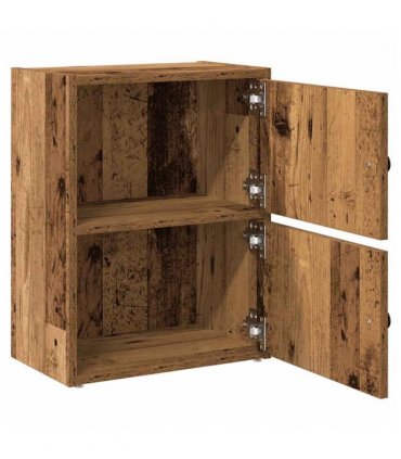 vidaXL Bookcase Old Wood 40x24x52 cm Engineered Wood