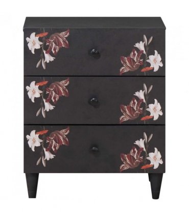 vidaXL Bedside Table Multicolour 50 x 33 x 60 cm Solid Mango Wood