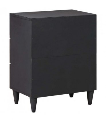 vidaXL Bedside Table Multicolour 50 x 33 x 60 cm Solid Mango Wood