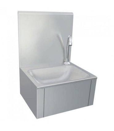 vidaXL Hand Wash Sink with Faucet and Soap Dispenser Stainless Steel