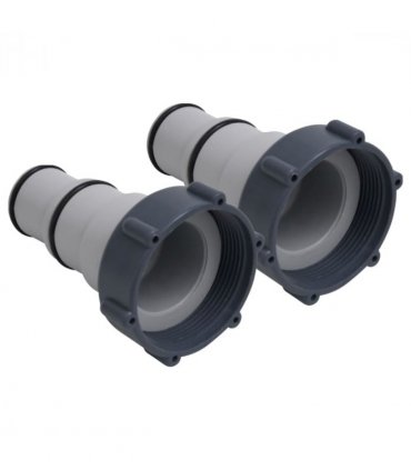 vidaXL Pool Hose Adapters 2 pcs Plastic