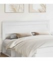 vidaXL Headboard White Engineered wood
