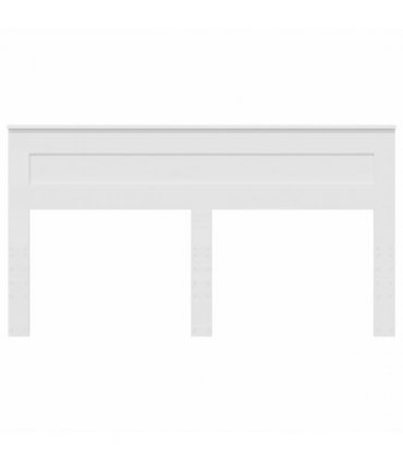 vidaXL Headboard White Engineered wood