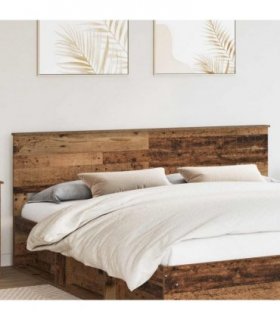 vidaXL Headboard Old Wood Engineered wood