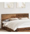 vidaXL Headboard Old Wood Engineered wood