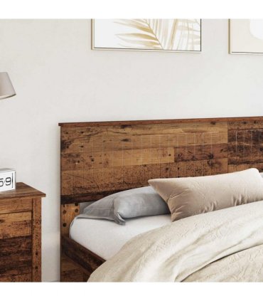 vidaXL Headboard Old Wood Engineered wood
