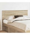 vidaXL Headboard Sonoma Oak Engineered wood