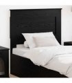 vidaXL Headboard with Headboard Black Oak 80 cm Engineered Wood