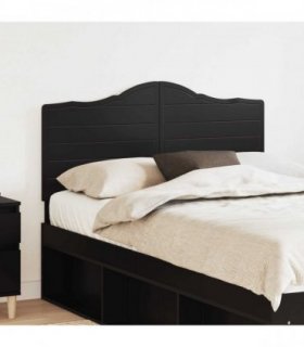 vidaXL Headboard Black Oak Engineered wood