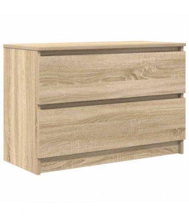 vidaXL TV Cabinet Sonoma Oak 80x35x54 cm Engineered Wood