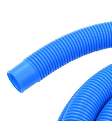 vidaXL Pool Hose with Clamps Blue 38 mm12 m