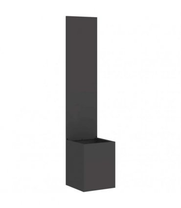 vidaXL Garden Privacy Screen Black 32 x 32 x 150 cm Cold-rolled steel