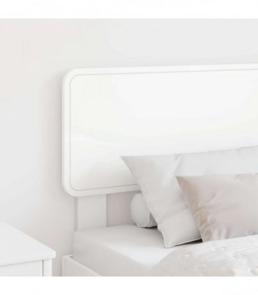 vidaXL Headboard White Engineered wood