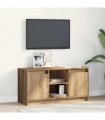 vidaXL TV Units Brown 100 x 34 x 50 cm Engineered wood