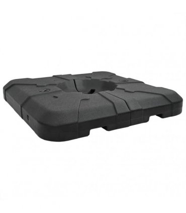 vidaXL Cantilever Umbrella Base Black 88.5 x 88.5 x 12 cm