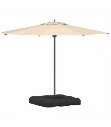 vidaXL Cantilever Umbrella Base Black 88.5 x 88.5 x 12 cm