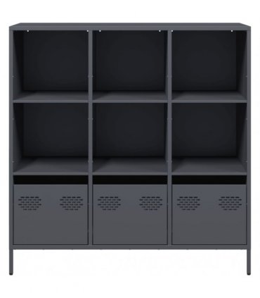 vidaXL Highboard Anthracite 101.5x39x103.5 cm Steel