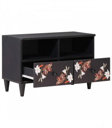 vidaXL Storage Cabinets Multicolour 70 x 33.5 x 46 cm Solid Mango Wood