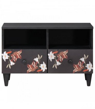 vidaXL Storage Cabinets Multicolour 70 x 33.5 x 46 cm Solid Mango Wood