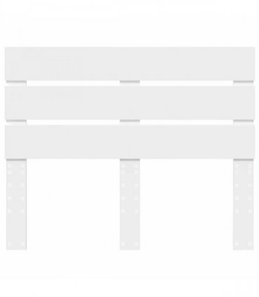 vidaXL Headboard White Engineered Wood