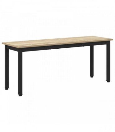 vidaXL Bench Sonoma 110 x 35 x 45 cm Engineered Wood