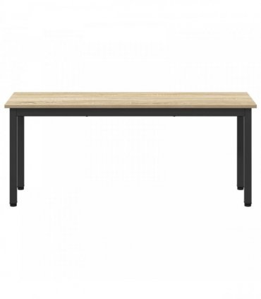 vidaXL Bench Sonoma 110 x 35 x 45 cm Engineered Wood